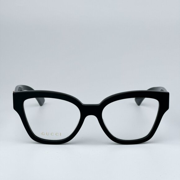 Gucci GG1424O 005 BRAND NEW Eyeglasses Black Cat Eye Women main image 6